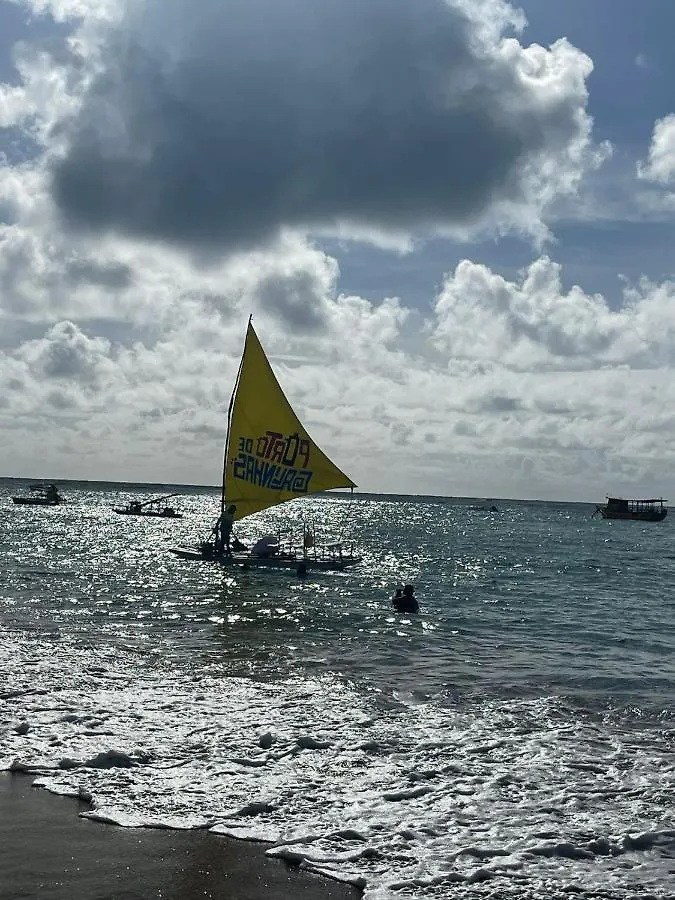 아파트 Fabysflat Makaranduba Beach 100M Do Centro Pôrto das Galinhas 브라질